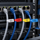 Kabel-etiketter - flera färger