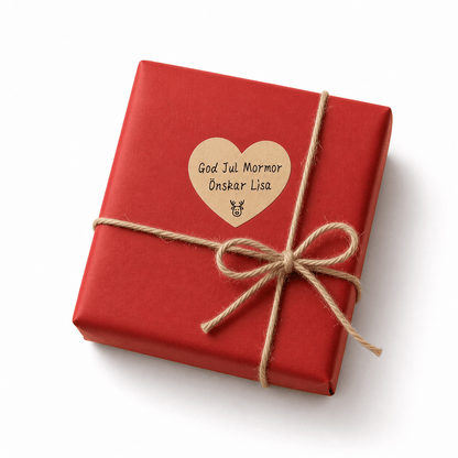 Heart Labels - 50 x 43 mm (165-pack)