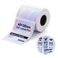 Labels Laser silver - 40 x 20 mm (345-pack)