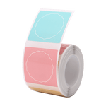 Niimbot Etikettrull - Godteri, rund 34 x 34 mm, 200 stk (2 ruller) - LabelMate