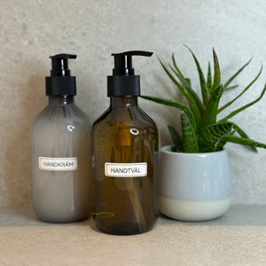 Etiketter på tvålpump för niimbot