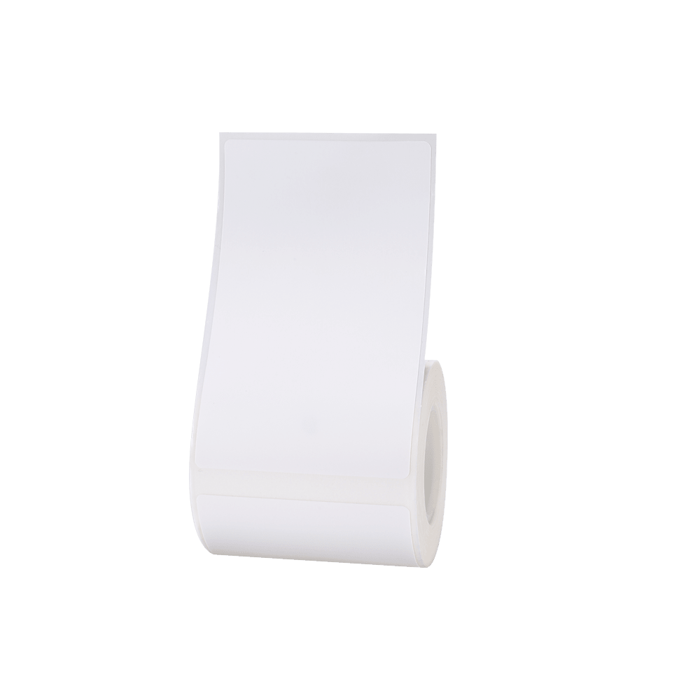 Niimbot Etikettrulle - Vita Etiketter 45 x 80 mm, 95 st * 2 (2 rullar) - LabelMate